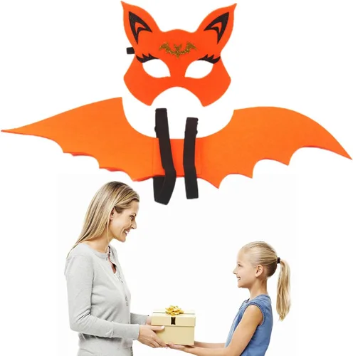 Vista 8 de Disfraz de alas de murciélago, alas de murciélago de vampiro, disfraz de murciélago vampiro, alas de disfraz de murciélago, juego de disfraz