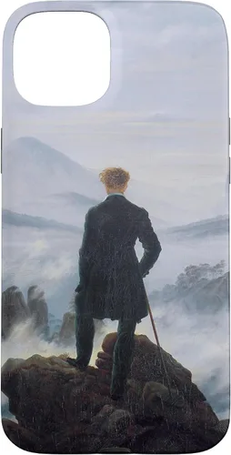 Vista 9 de The Wanderer Above The Sea of Fog - Caspar David Friedrich Case for iPhone 17