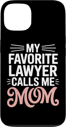 Vista 7 de My Favorite Lawyer Calls Me Mom Proud Law School Parent Case for iPhone 17