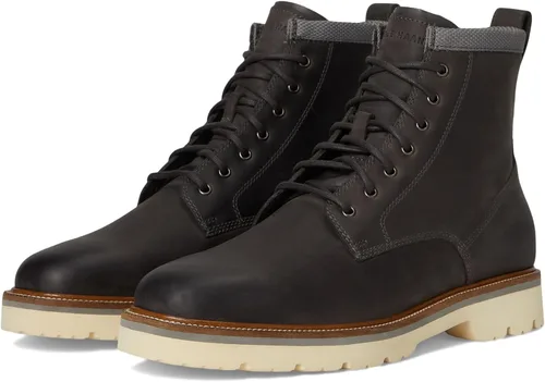 Vista 9 de Cole Haan Botas de punta lisa para hombre American Classics impermeables Negro/Negro Impermeable