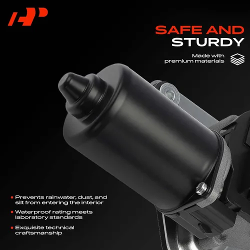 Vista 5 de A-Premium Motor del limpiaparabrisas delantero compatible con Ford Bronco/F-150/F-250/F-350 1987-1996, F Super Duty 1988-1994, F53/F59 1988-1996