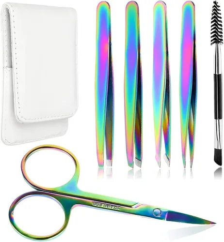 Vista 7 de Extensiones de pestañas, 1 botella, pinzas para pestañas, herramienta de limpieza para removedor de pegamento de pestañas con esponja, pinzas