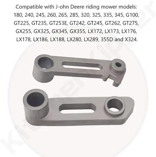 Vista 8 de M136635 M143350 - Tensor de brazo tensor y buje de reconstrucción compatible con modelos de tractor y cortacésped John D-eere 48C 54C GT LX GX