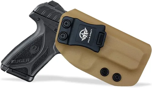 Vista 8 de Funda Ruger Security 9 IWB Kydex personalizada: estuche para pistola Ruger Security 9 - Portador de cintura