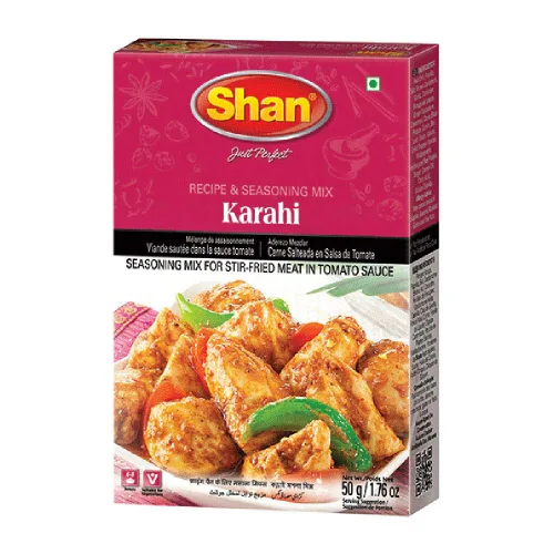 Vista 197 de Shan Chicken 65 - Mezcla de recetas y condimentos de 2.1 oz (60 g) - Polvo de especias para pollo frito picante agridulce - Adecuado