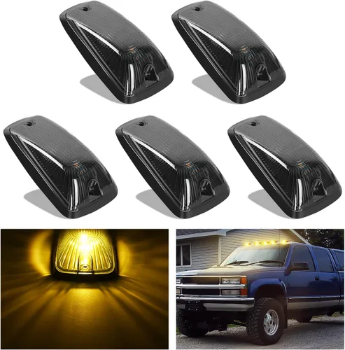 Vista 11 de Nilight Luz de Marcador Lateral Ovalada de 2.5 Pulgadas 10PCS Ámbar 2 Diodos LED Luces de Guardabarros y Separación de Remolque Impermeables