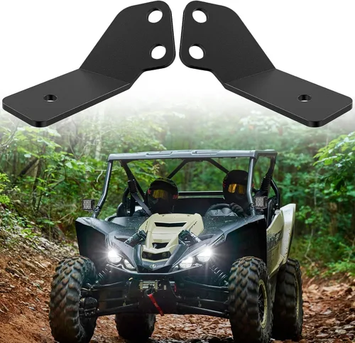 Vista 9 de Nilight Soportes de montaje para barra de luces de respaldo del techo trasero Luces LED inversas Compatible con jaula Pro-fit de Polaris Compatible