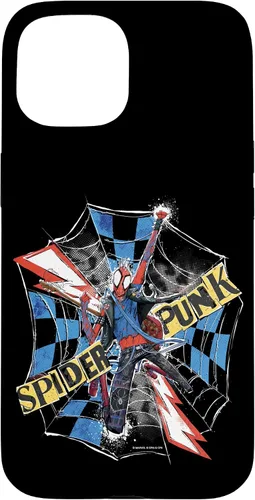 Vista 6 de Marvel Spider-Man: Across The Spider-Verse - Carcasa para iPhone 17, diseño de Spider-Punk