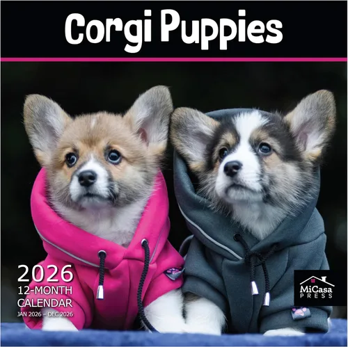 Vista 81 de MICASA PRESS Calendario de pared de Australian Shepherds Aussies 2027 02 - Pastores australianos