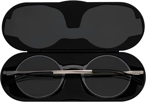 Vista 3 de ThinOptics unisex-adult Manhattan Blue Light Blocking Glasses Round Reading Glasses