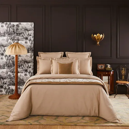 Vista 3 de Yves Delorme Funda Triomphe – Accesorio de cama de lujo – Moderno y funcional Dune