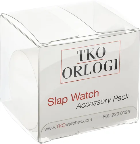 Vista 2 de TKO ORLOGI TK611X1 Pulseras de reloj de goma Slap Negro Púrpura Azul, Negro -, Pulsera