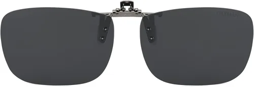 Vista 8 de CAXMAN Polarized Clip On Sunglasses Over Prescription Glasses for Men Women UV Protection Azul reflejado