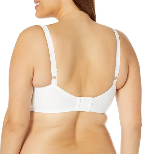 Vista 2 de Playtex Women's Perfectly Smooth Full-Coverage Wireless T-Shirt Bra for Full Figures