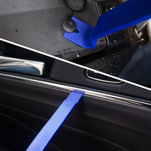 Vista 6 de Kit de herramientas de extracción de moldura automática, kit de herramientas de 15 piezas para panel de automóvil, puerta y ventana, juego