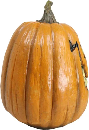 Vista 5 de Ebros Gift Halloween Extreme Ray Villafane Escultura de calabaza espeluznante fantasma demoníaco sonriendo cráneo figura figura de acento