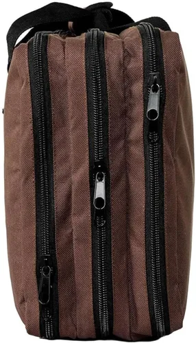 Vista 6 de EVERPRIDE Bolsa para cuchillos de chef con capacidad para 20 cuchillos, además de compartimento grande con cremallera para herramientas de cocina