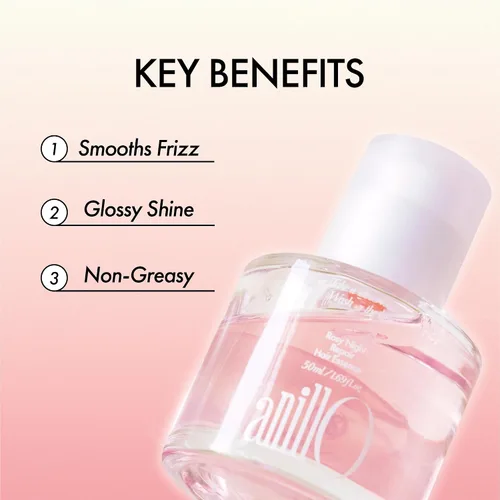 Vista 2 de ANILLO Rosy Night Repair - Esencia capilar con extracto de rosa de damasco