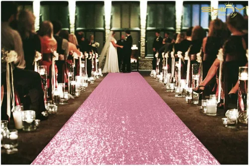 Vista 33 de ShinyBeauty Pasillo de Lentejuelas Negras Brillantes de 2 pies x 15 pies Alfombra Brillante para Bodas, Graduaciones, Fiestas, Alfombra Negra