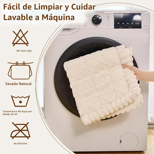 Vista 7 de Fundas de Reposabrazos de Sofá Antideslizantes, Funda Lavable de Respaldo de Sillón Suave, Fundas Gruesas y Peludas para Reposabrazos de Sofá
