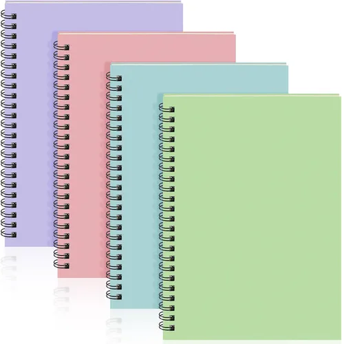 Vista 36 de Yahenda Cuaderno de Espiral al Por Mayor A5 Diario Rayado 8.3'' x 5.5'' Papel de Composición para Escritura Bloc de Notas Pequeño Cuaderno
