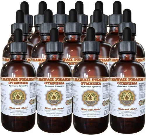 Vista 6 de Hawaii Pharm Gymnema (Gymnema Sylvestre) Extracto Líquido 2x4 oz