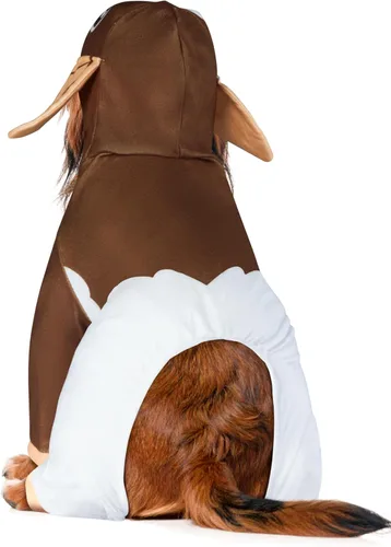 Vista 4 de Rubies Gremlins: Disfraz de Gizmo para mascotas para perros o gatos, talla S