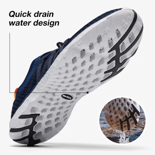 Vista 32 de ALEADER - Zapatillas acuáticas de secado rápido para hombre