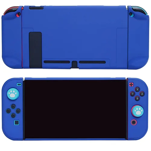 Vista 5 de Dockable Case for Nintendo Switch - COMCOOL 3 in 1 Protective Cover Case for Nintendo Switch and Joy-Con Controller with Screen Protector and Thumb