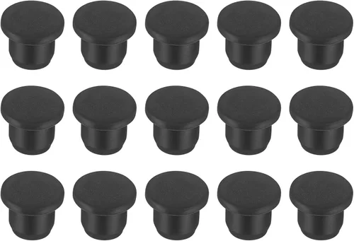 Vista 23 de MECCANIXITY - Tapones de silicona en forma de T (26mm, 1 pulgada de diámetro), color negro