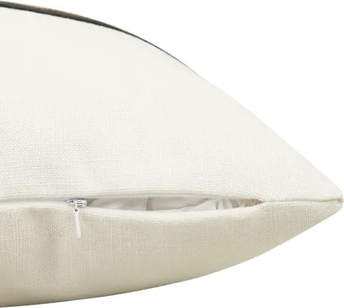 Vista 3 de JASEN Fundas de almohada negras de 12 x 20 pulgadas, fundas de almohada decorativas estilo bohemio lumbar para sofá o cama