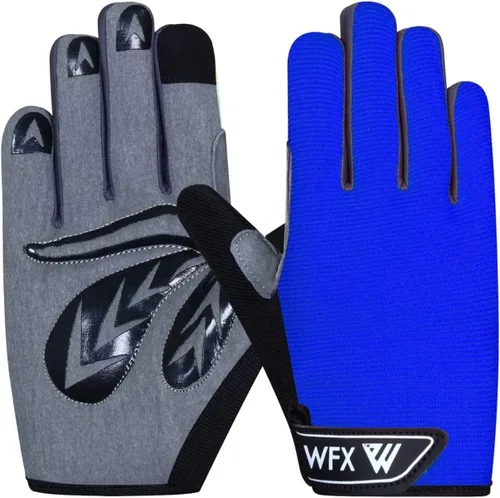 Vista 3 de Guantes de ciclismo para niños pequeños de 8 a 12 años, guantes de jardinería, guantes de ciclismo para niños de 8 a 12 años, guantes de ciclismo