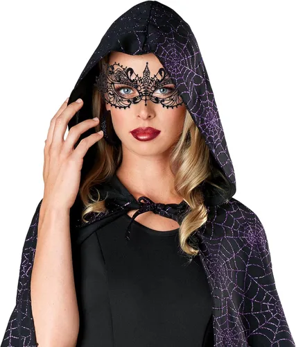 Vista 3 de 2 máscaras de encaje para mujer, para bailes de baile, carnaval de Halloween, fiesta veneciana