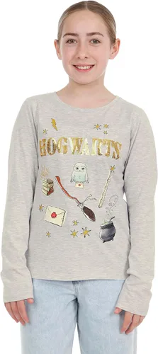 Vista 2 de Harry Potter Camiseta de manga larga Hogwarts para niñas