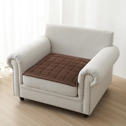 Vista 25 de Fundas para brazos de sofá, funda suave para respaldo reclinable, lavable, fundas gruesas y mullidas para reposabrazos de sofá, fundas protectoras