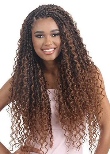 Vista 2 de Mayde Beauty Bloom Bundle Weave DEEP BULK 20" (1)