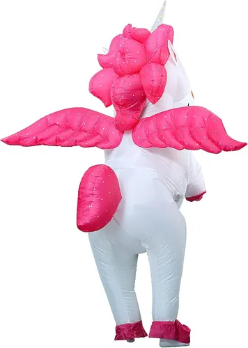 Vista 4 de GOPRIME Winged Unicorn Costume,Adult