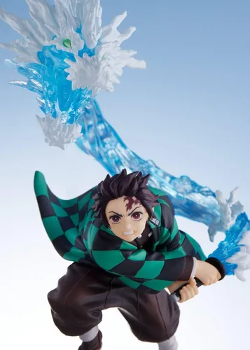 Vista 2 de Aniplex Demon Slayer: Kimetsu no Yaiba estatuillas ConoFig Tanjiro Kamado Flujo constante