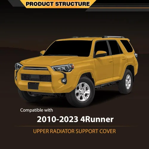 Vista 2 de CNNELL Cubierta superior de soporte del radiador compatible con Toyota 4Runner 2010-2020 TO1224108