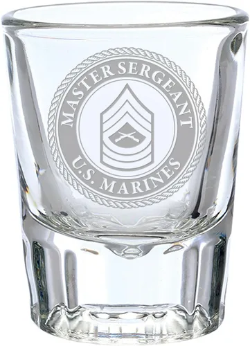 Vista 24 de 7.62 Design U.S. Marine Corps 1st Teniente Deep Grabado 1.5 oz. Vaso de chupito