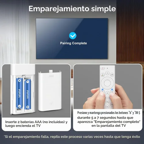 Vista 7 de Reemplazo para control remoto por voz Samsung Frame Smart TV