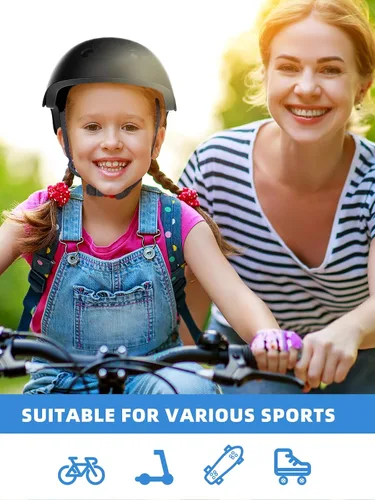 Vista 2 de XJD Casco de bicicleta para bebé/bebé de 2 a 8 años de edad, casco de patineta ajustable para niños y niñas