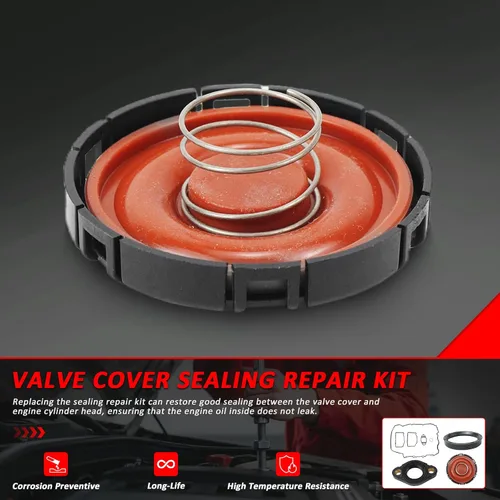 Vista 2 de Juego de juntas de tapa de válvula para BMW 228i 320i 328i 428i 528i X1 X3 X4 Z4 2012-2018 Reemplazo # 11127588418 11127507217 11377502022 111275022