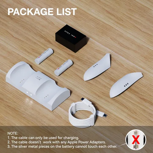 Vista 9 de VR Silicone Face Pad Cover and Controller Charging Stock for Meta Quest 3 Accessories