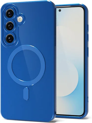 Vista 118 de Svanove Funda magnética de silicona para Samsung Galaxy S22, compatible con Magsafe, bonita funda para mujer, goma de gelatina brillante delgada
