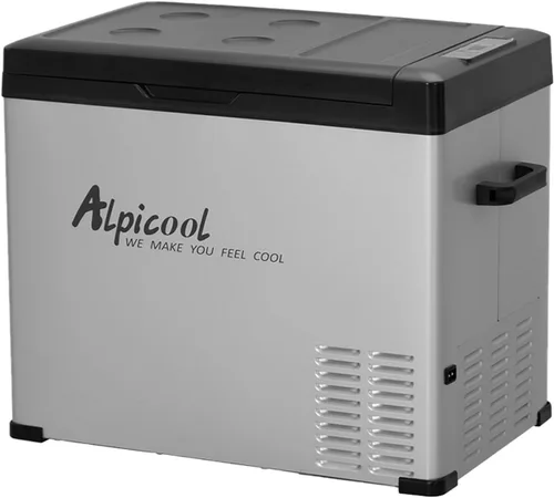 Vista 9 de Alpicool C30 Refrigerador portátil para automóvil, refrigerador de 12 voltios, refrigerador de auto de 28 cuartos (26.7 litros) de enfriamiento