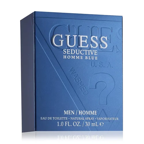 Vista 9 de GUESS Seductive Blue Eau de Toilette para hombre, 1 fl oz