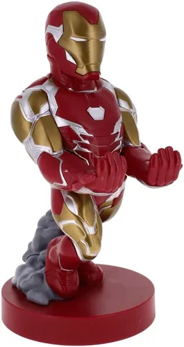 Vista 2 de Exquisite Gaming Cable Guy - Marvel Avengers End Game Iron Man - Controlador de carga y soporte para dispositivos - Juguete - Xbox 360