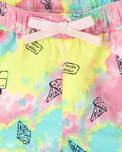 Vista 2 de The Children's Place Baby and Toddler Girls Twill Fashion Shorts