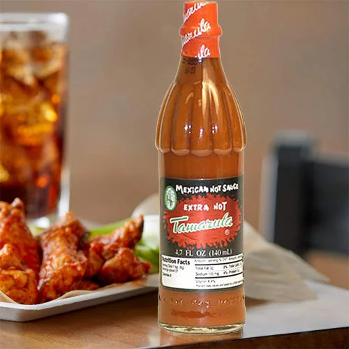 Vista 5 de Tamazula, Botella de salsa extra picante, 4.7 onzas